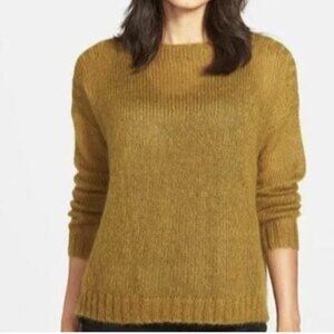 Eileen Fisher mohair wool knit sweater XS Oversized New
